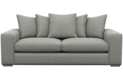 Florentine Large Fabric Sofa - Light Grey